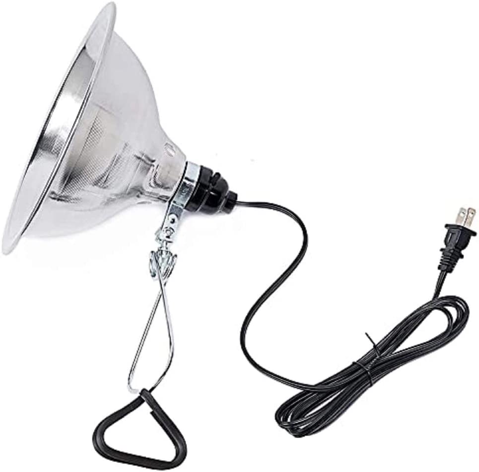 Lamp Light with 8.5 Inch Aluminum Reflector Up to 150 Watt